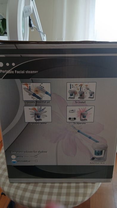 Vaporizador ozono c/aromaterapia portátil