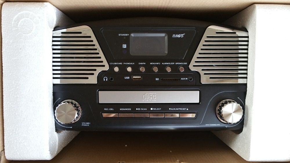 Radio, CD, gramofon NOWY retro