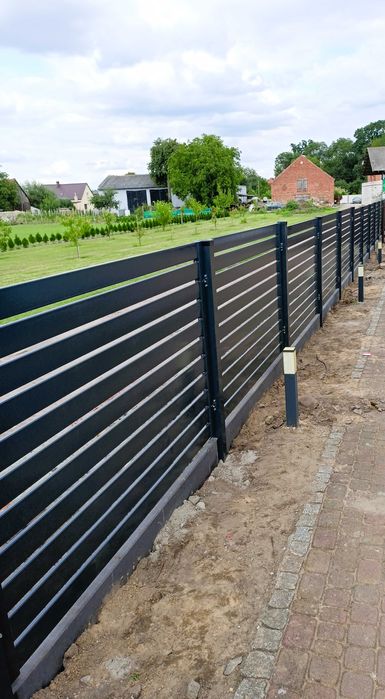 Ogrodzenia panelowe 2d 3d sztachetowe palisadowe grzebieniowe