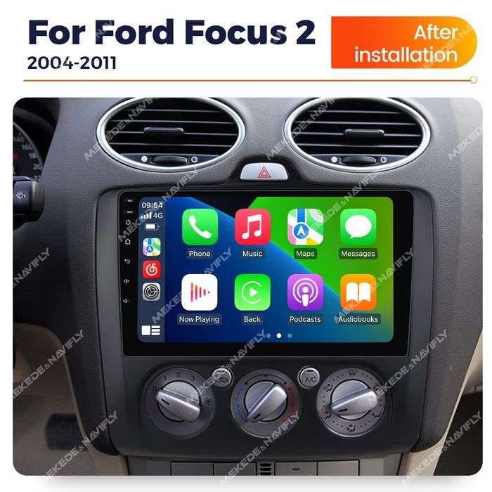 Магнітола на Ford Focus MK2 (2004-2011р) 2/64 з Carpley and android ayto