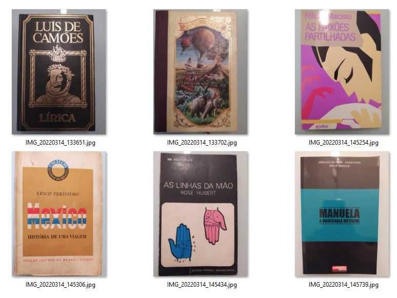 Various books - €3 each