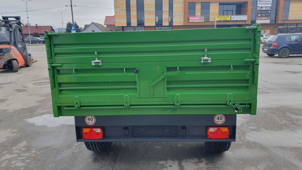 Przyczepa rolnicza Taxon T-4 STEKRO - Burta 40 cm + nadstawa !