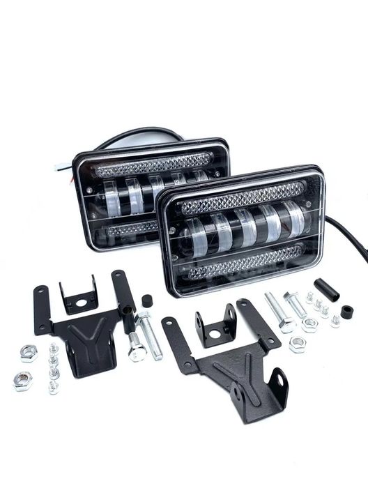 Светодиодная фара ближнего света С ДХО 50W. СТГ ПТФ Led противотуманка