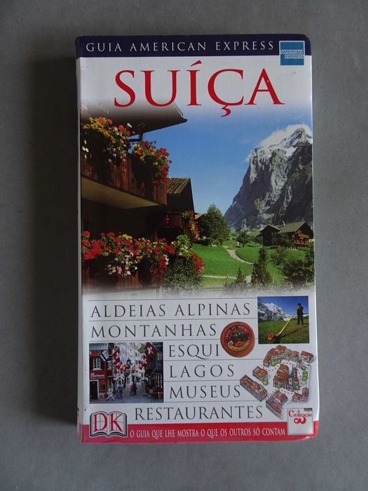 Livro guia de viagem American Express Suiça