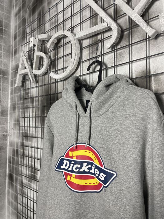Худі Dickies сіре М Ідеал худак худи дикис реп