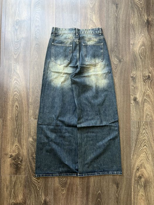 Широкі Джинси Super Baggy Потерті Washed Штани Джинсові Baggy Y2K SK8