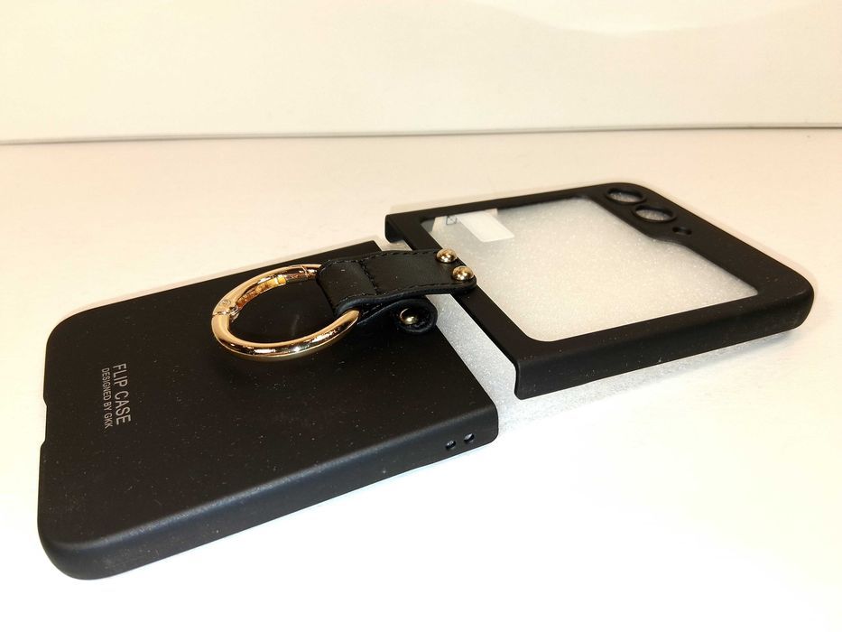Z146 Etui Samsung Galaxy Z Flip 5 YKNIUFLY Case Z Uchwytem Pierścień