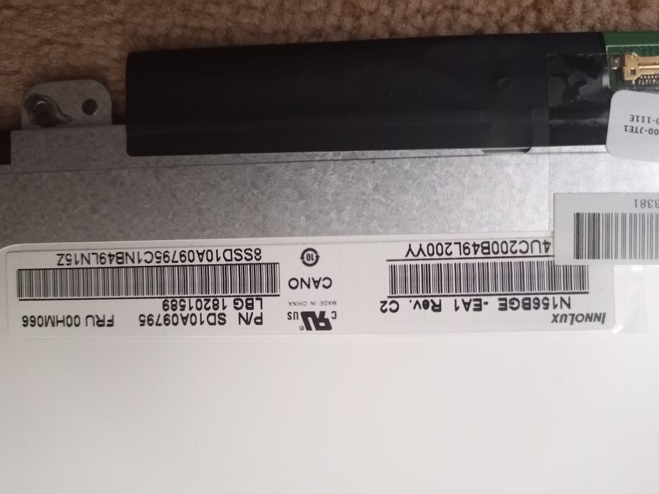 Матриця 15.6 SLIM 30pin N156BGE-EA1 Rev. C2