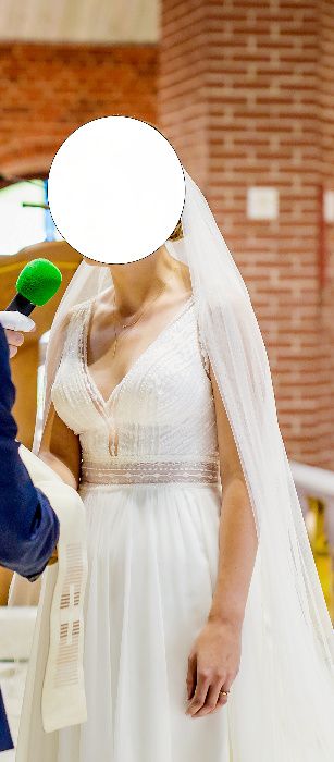 Suknia ślubna offwhite