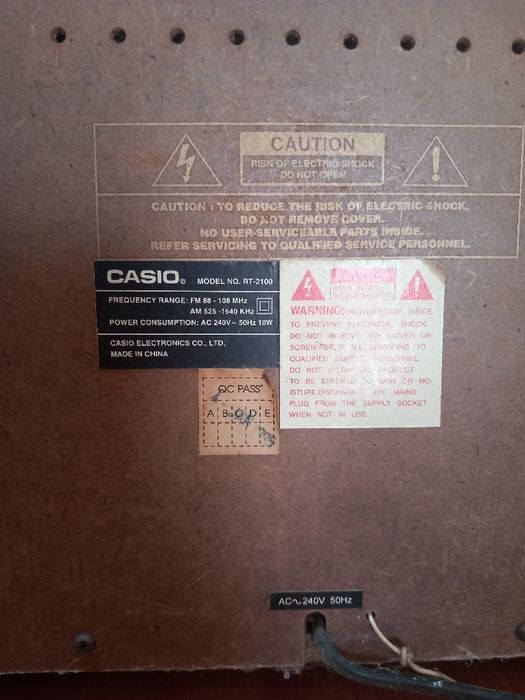 Radio impecável imitação de antigo