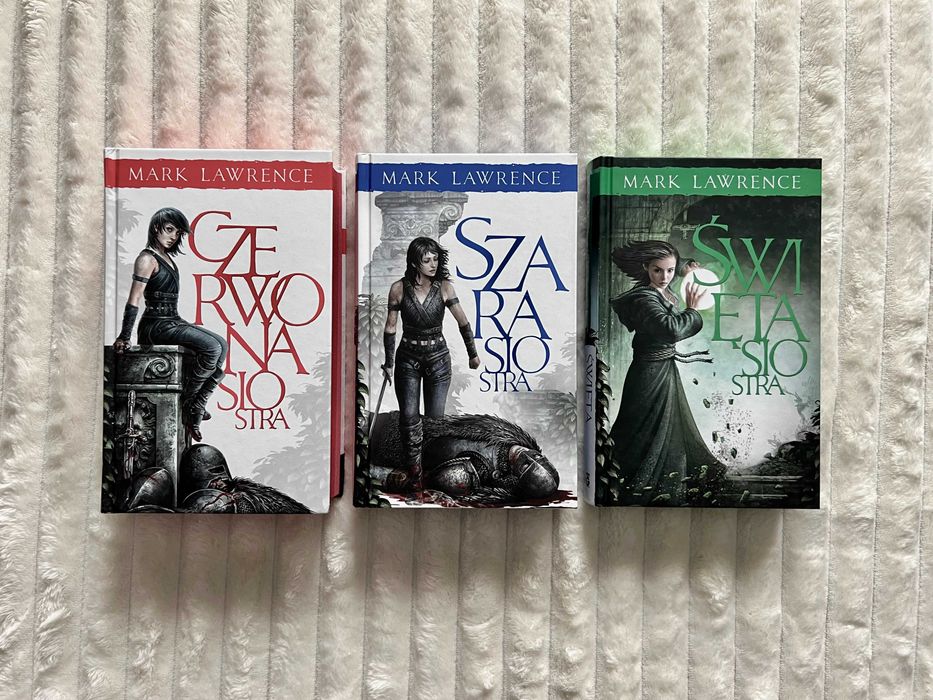 Mark Lawrence Księga przodka Czerwona siostra Szara Święta siostra