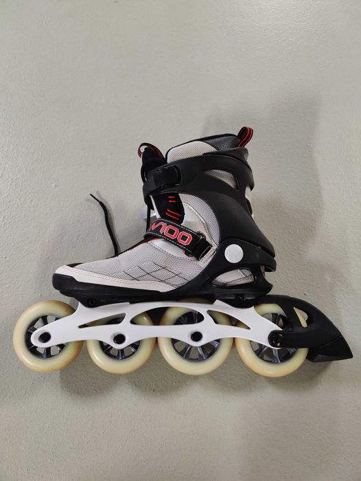 Rolki Męskie K2 Moto 100 CustomFIT 26.5 cm, rozmiar 41.5