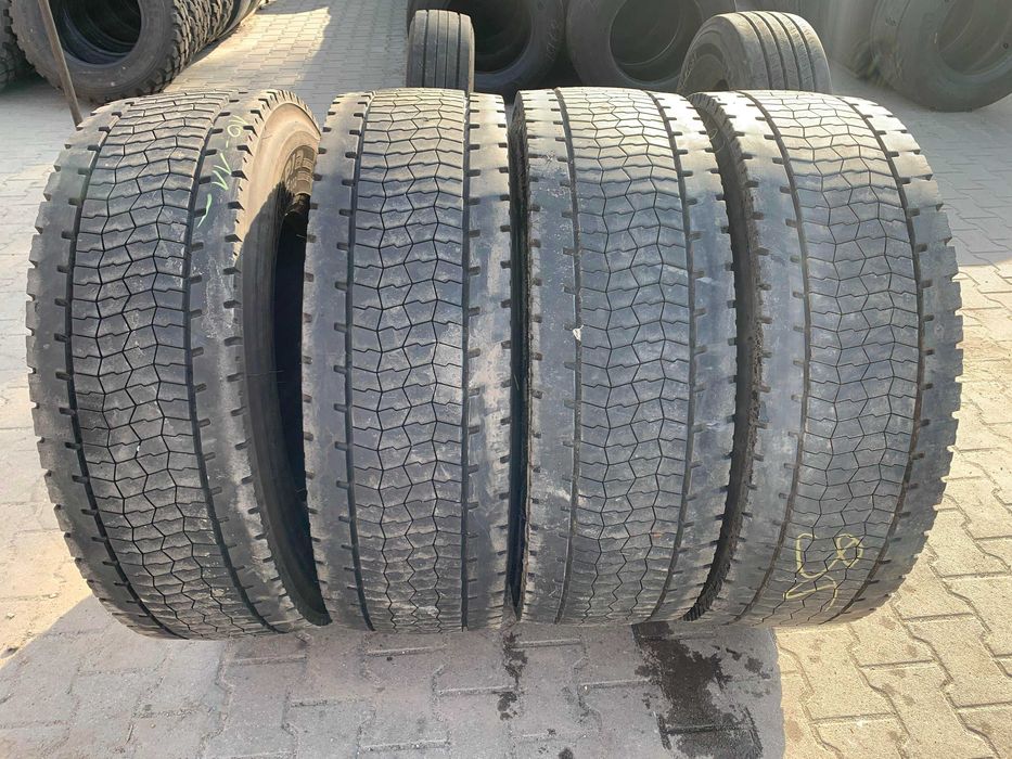 315/70R22.5 Opony BRIDGESTONE ECOPIA H-DRIVE 002 Napęd 9-11mm