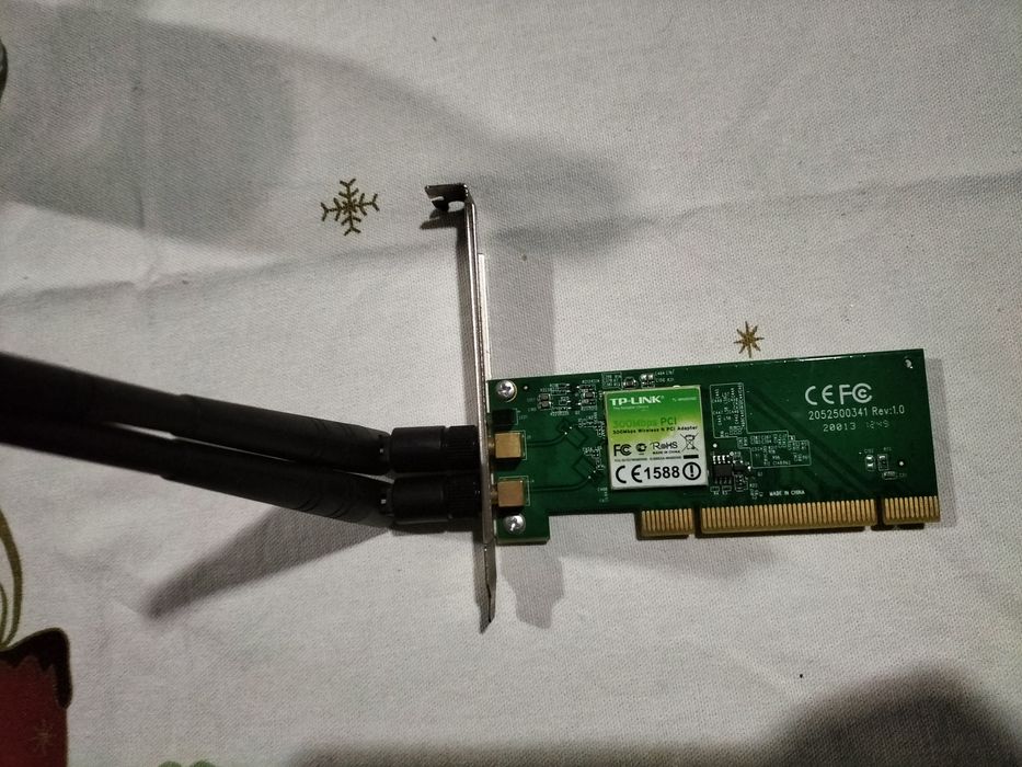 TP-Link PCI Wi-Fi Card, 300 Mbps64739011716098121