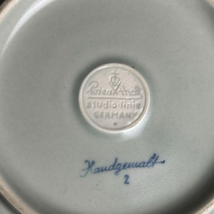 Miski ceramika Rosenthal studio-line niebieski b5/071917