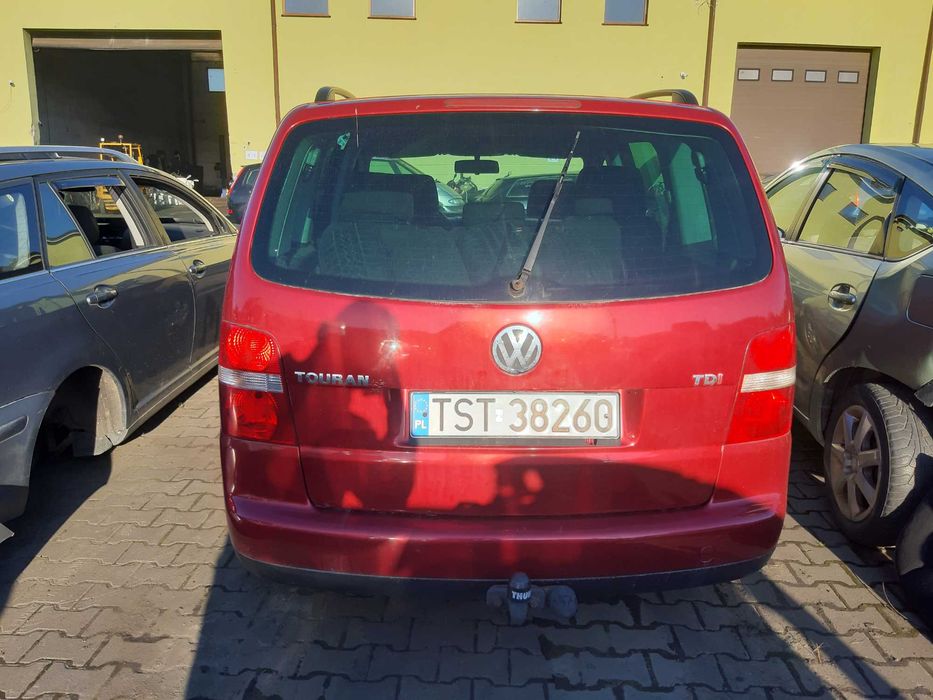 VW TOURAN I LA3W klapa maska błotnik lampa drzwi zderzak części