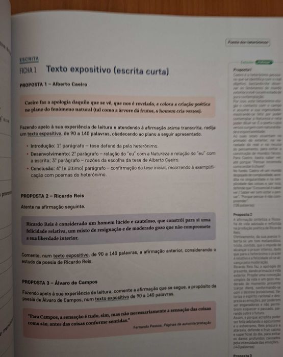 Sentidos 12 - Português 12.º ano Manual do professor com caderno
