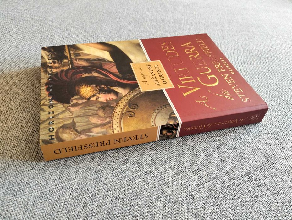 Livro "As virtudes da guerra" de Steven Pressfield