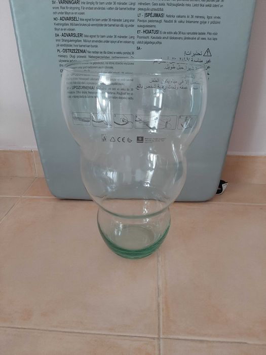 Jarra vidro elegante