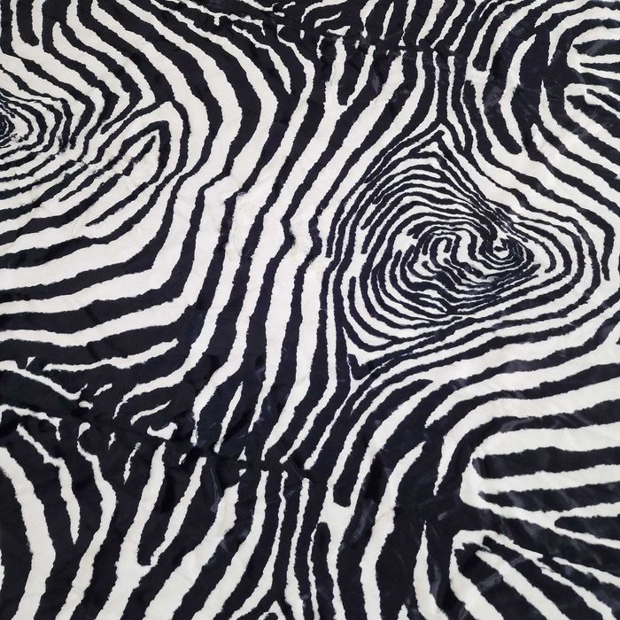 Tecido Pêlo Sintético Zebra - ÚNICO E EXCLUSIVO!