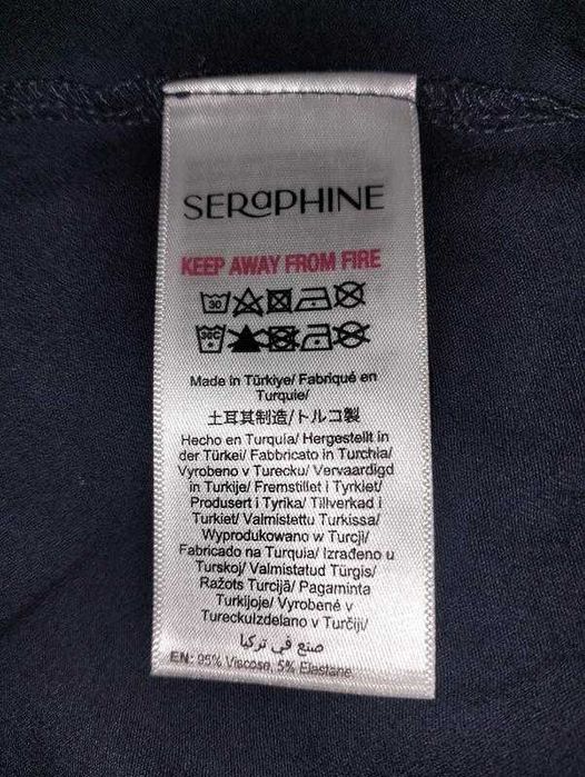 Нова синя сукня для вагітних жінок плаття темно-синє seraphine