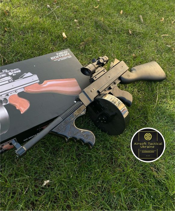 Автомат Томпсон оригінальний розмір 80см, іграшковий