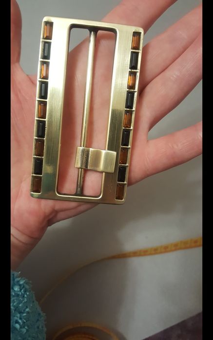 Пряжка латунная на ремень пояс винтаж СССР пряжка латунь для ремня