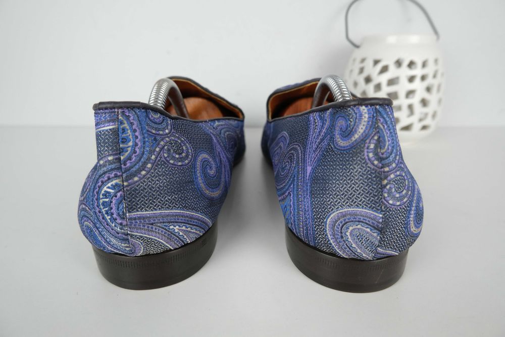 ETRO milano włoskie  mokasyny męskie  43