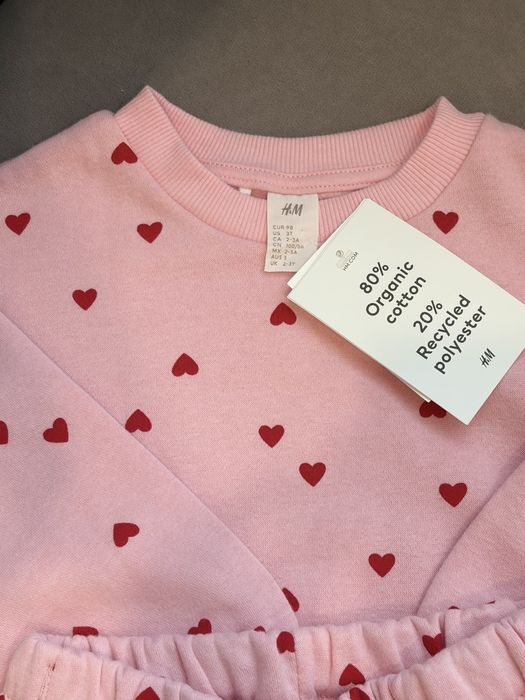 Костюм на дівчинку на флісі H&M