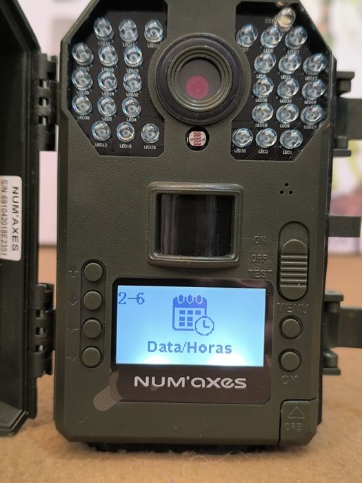 Câmara de trilho da marca NUM'axes