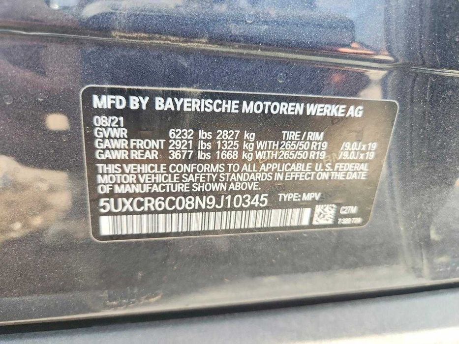 2022 BMW X5 XDrive40I
