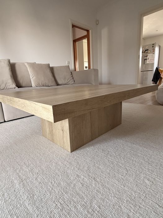 Mesa de Centro de Sala em Madeira Maciça Feita por Medida