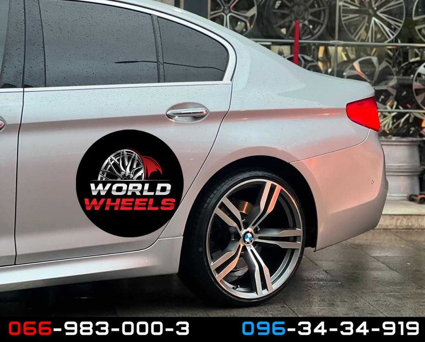 Диски R19 5x112 BMW G30 G31 G38 G01 G20 G12 G28 G26 648m разноширокие