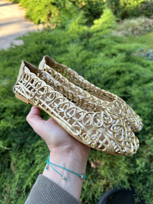 Baleriny ze sznurka 39