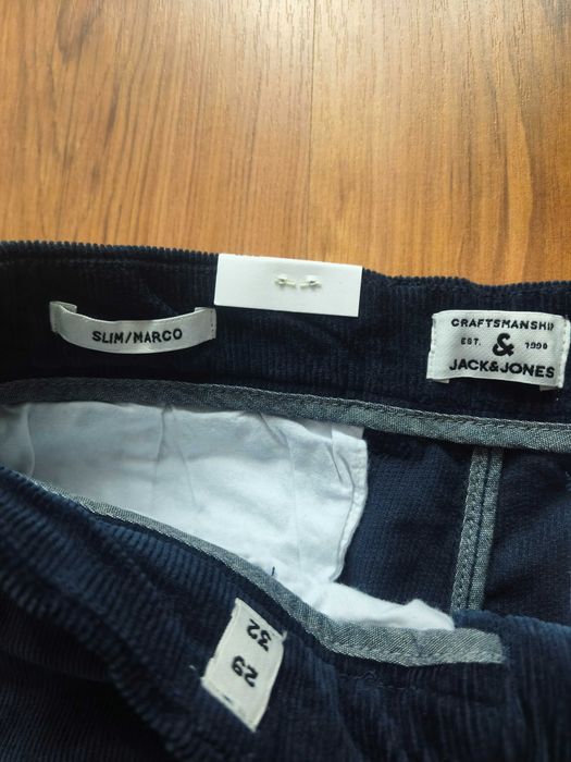 Jack & Jones spodnie męskie sztruksowe 29x32 (JLW8)