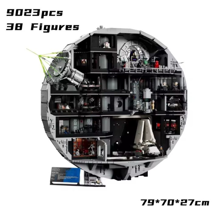 Klocki Lepin Gwiazda Śmierci kompatybilny z 75419