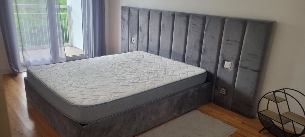 Cama estufada de casal