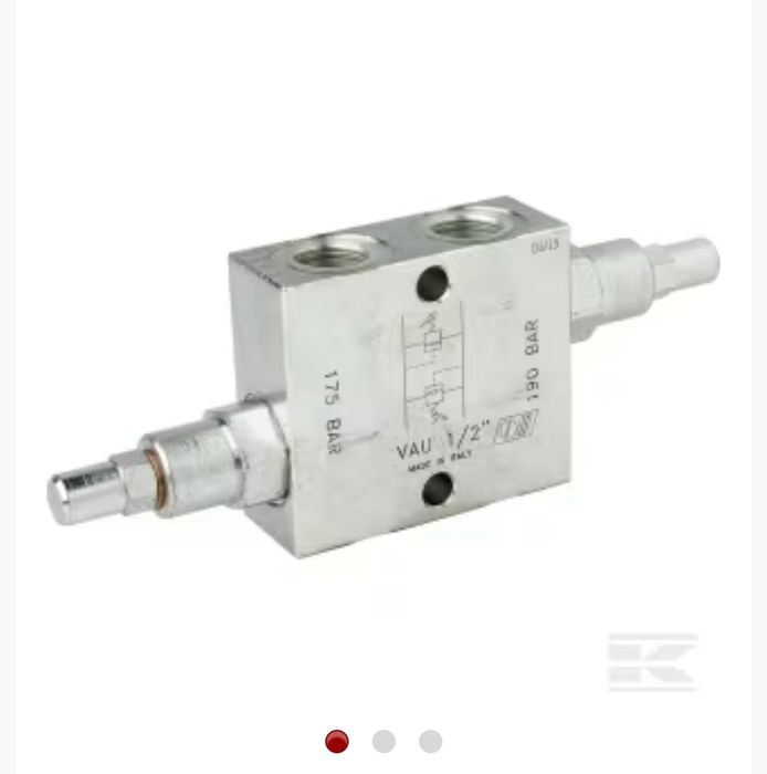 Zawór przelewowy do ładowacza czołowego TUR, VAU 1/2", VBDC1202-5V, ZP1