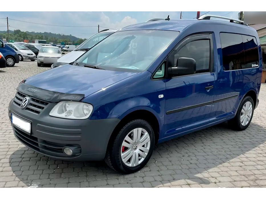 Volkswagen Caddy 2004-2010 рр. Вітровики (2 шт, HIC)