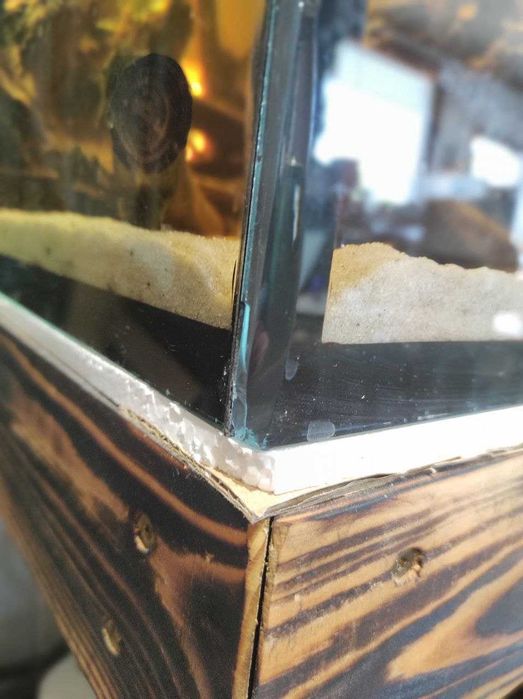 Akwarium Duże z Szafką 79x68x60cm 322l z życiem i akcesoriami