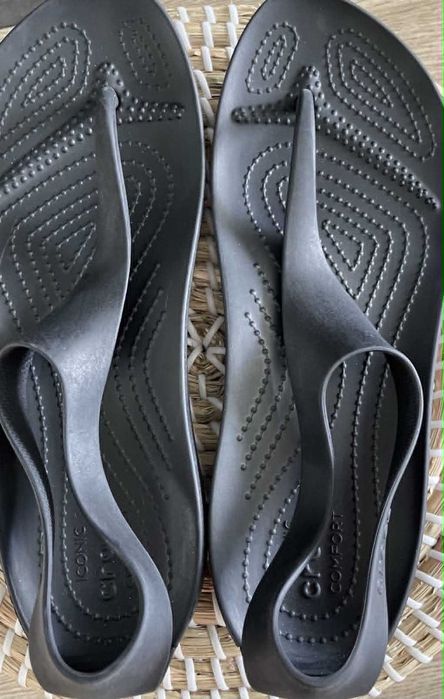 Crocs japonki serena flip czarne W9 39/40