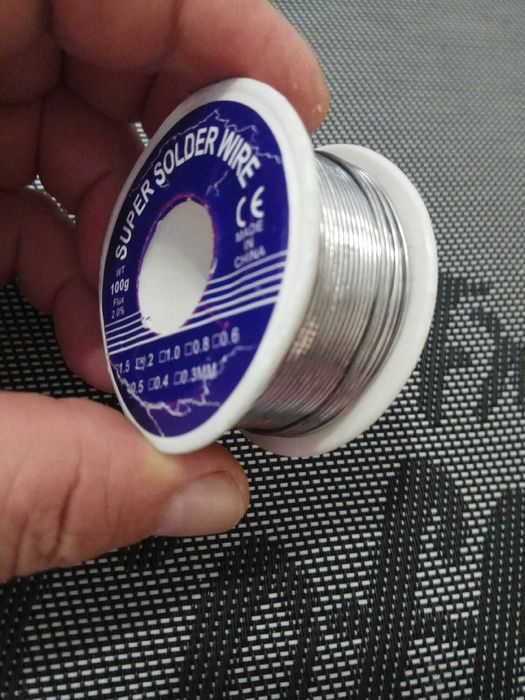 Припой для пайки радіоелектроніки