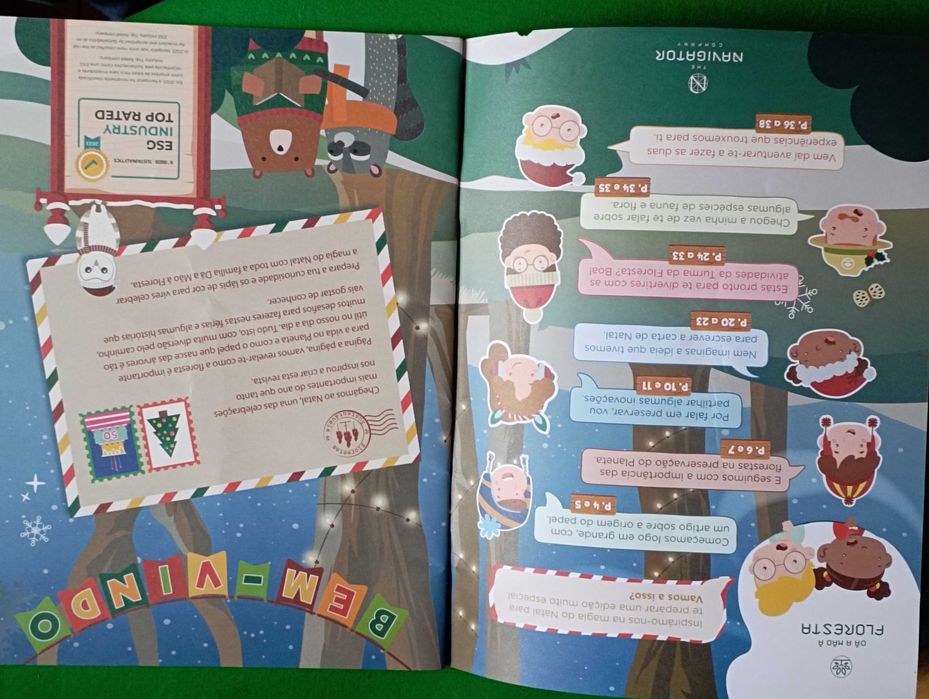 O Espírito de Natal Chegou à Floresta