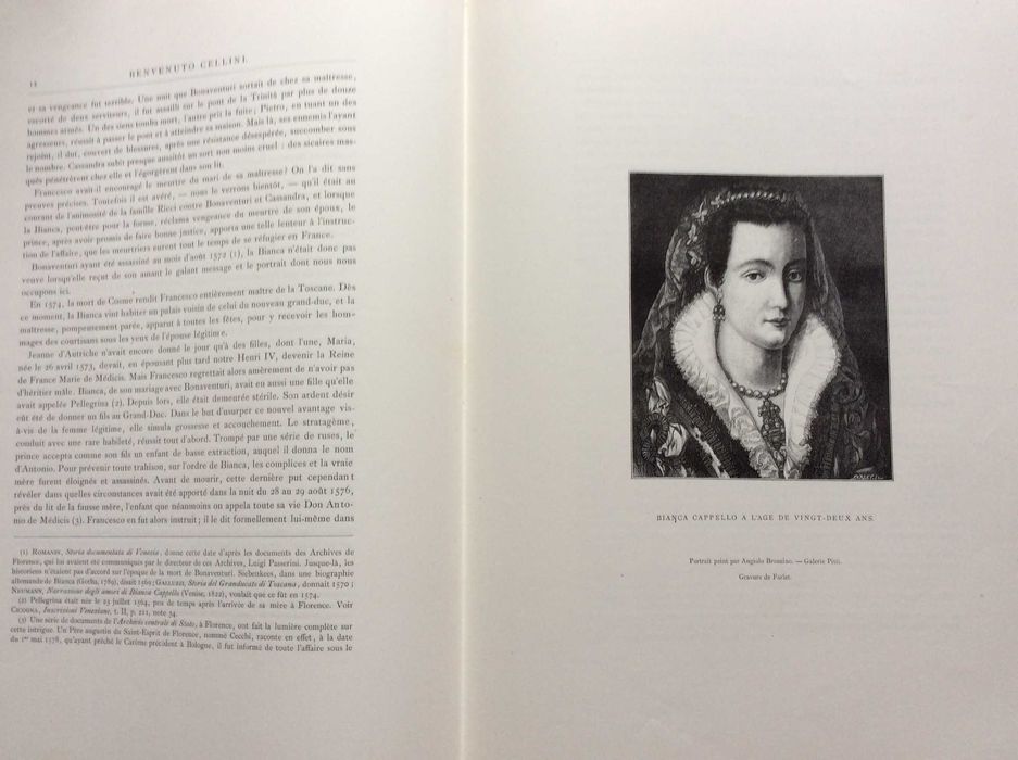 Benvenuto Cellini: Nouvel Appendice aux... 1884. Raro