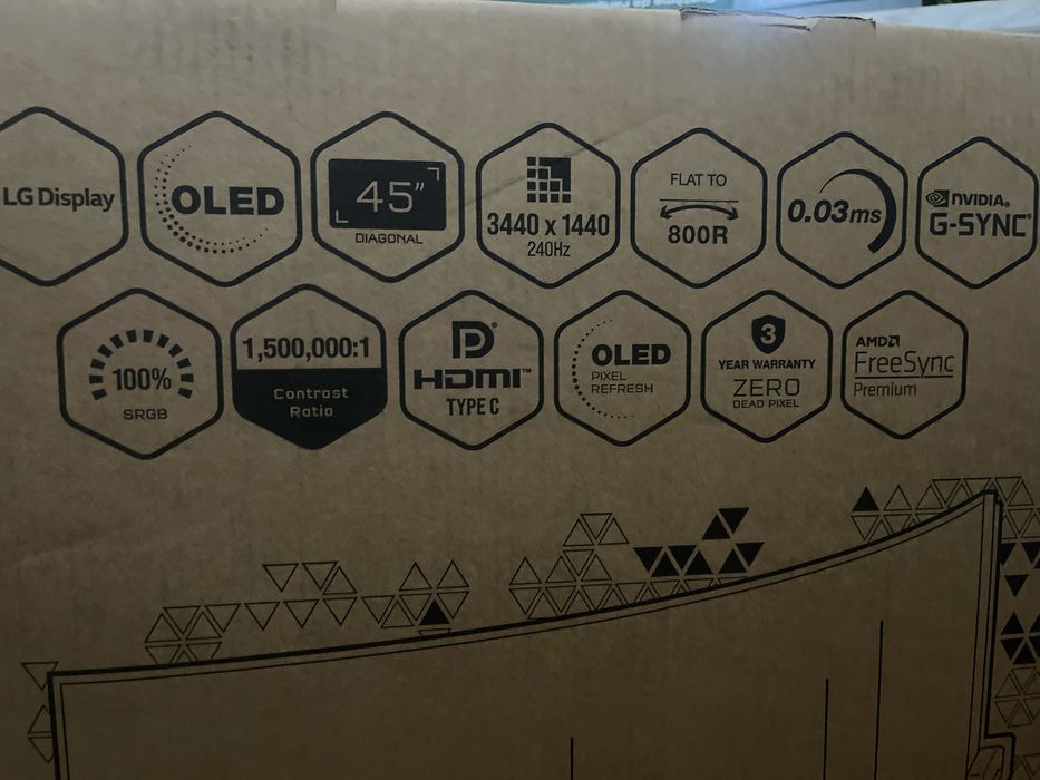 Televisao/Monitor Gamer Corsair Flex 45" 240hz