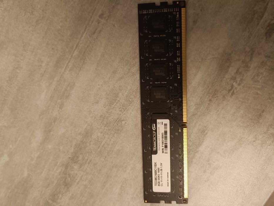 Team DDR3 1600 8Gb