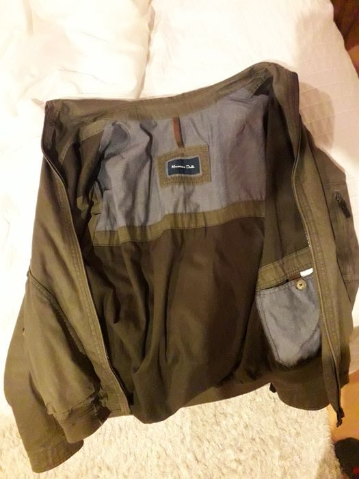 Casaco Verde Escuro Massimo Dutti L (40)