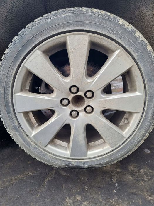 TOYOTA AVENSIS II T25 03-09 komplet 4 sztuki felgi ALUFELGI 17 5x100 ET 45 *