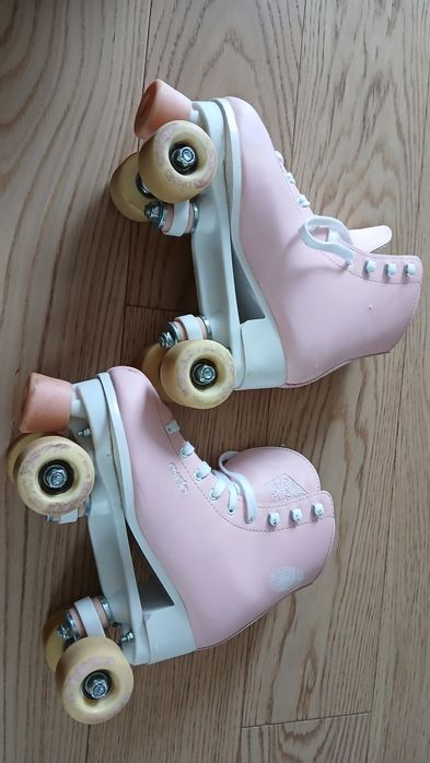 Wrotki figurowe Oxelo Quad 100 Pink rozm 38 EU