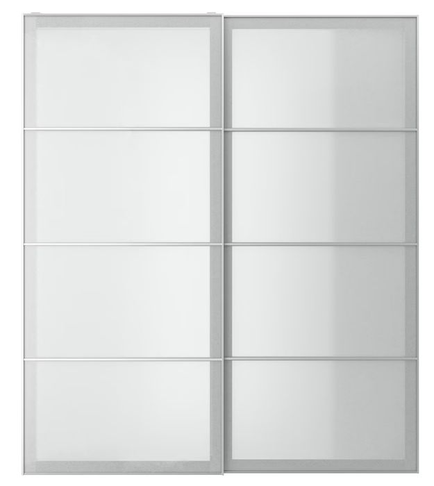 Conjunto de 8 Vidros Svartisdal para roupeiro